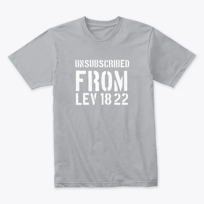 Lev 18 22 Liberalism - White